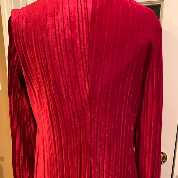 NWOT Red Velvet Dress - Picture 7 of 8